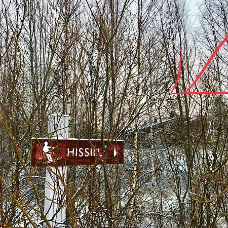 Little Bear - Pikkukarhu, Slopes 500m, Ski Tracks 100m, Lake 160m Semesterbostad Ruka