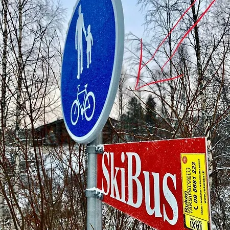 Little Bear - Pikkukarhu, Slopes 500m, Ski Tracks 100m, Lake 160m