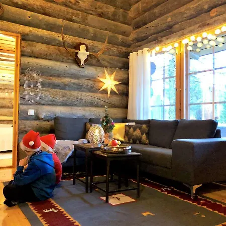 Little Bear - Pikkukarhu, Slopes 500m, Ski Tracks 100m, Lake 160m Semesterbostad *