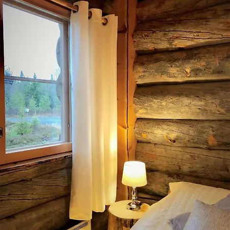 Semesterbostad Little Bear - Pikkukarhu, Slopes 500m, Ski Tracks 100m, Lake 160m Ruka