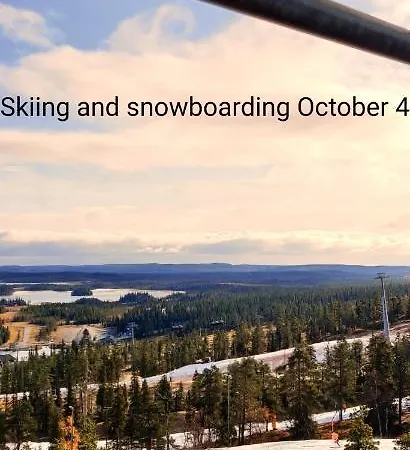 Little Bear - Pikkukarhu, Slopes 500m, Ski Tracks 100m, Lake 160m